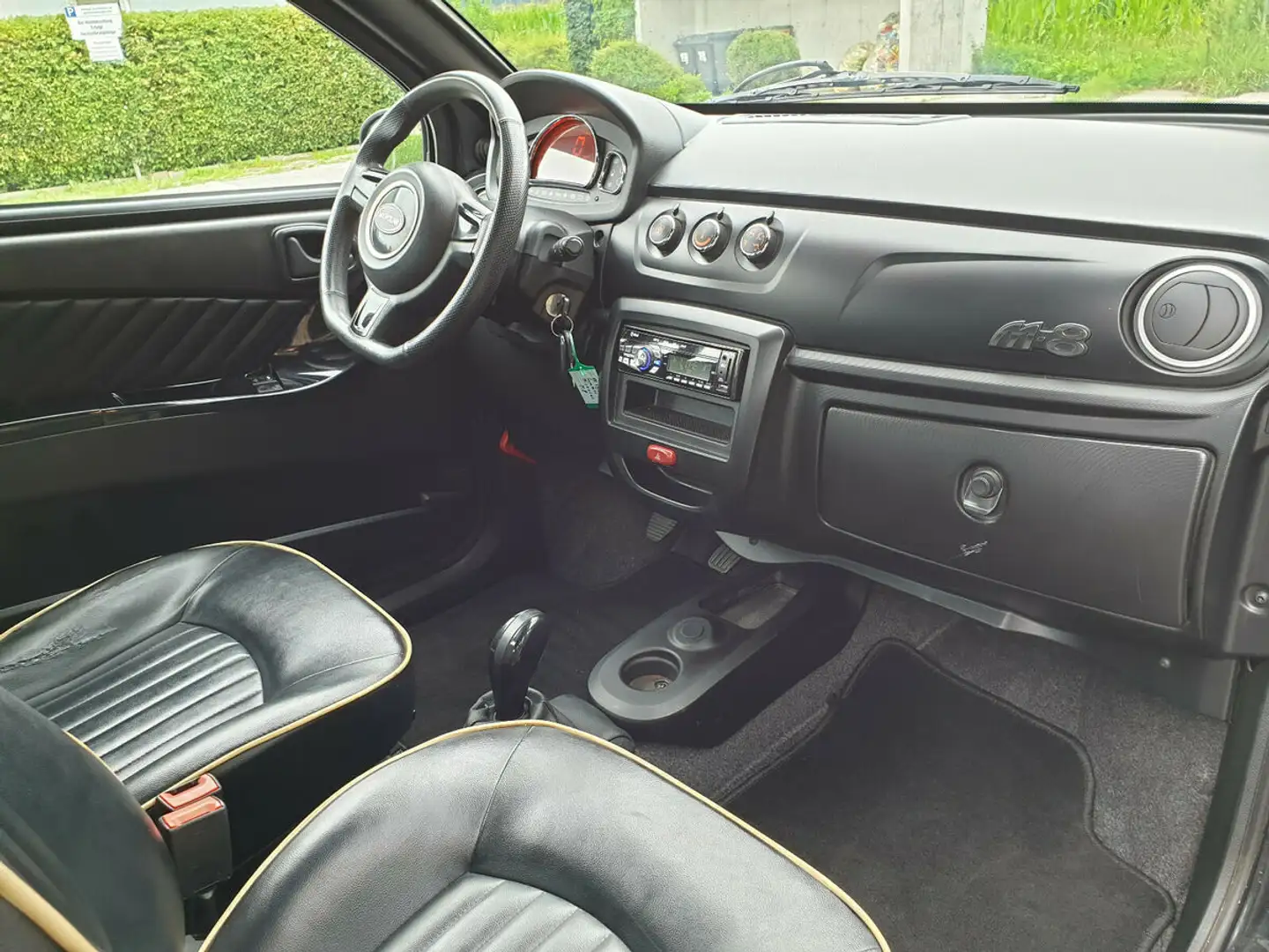 Microcar M8 Microcar M-8 Fekete - 2