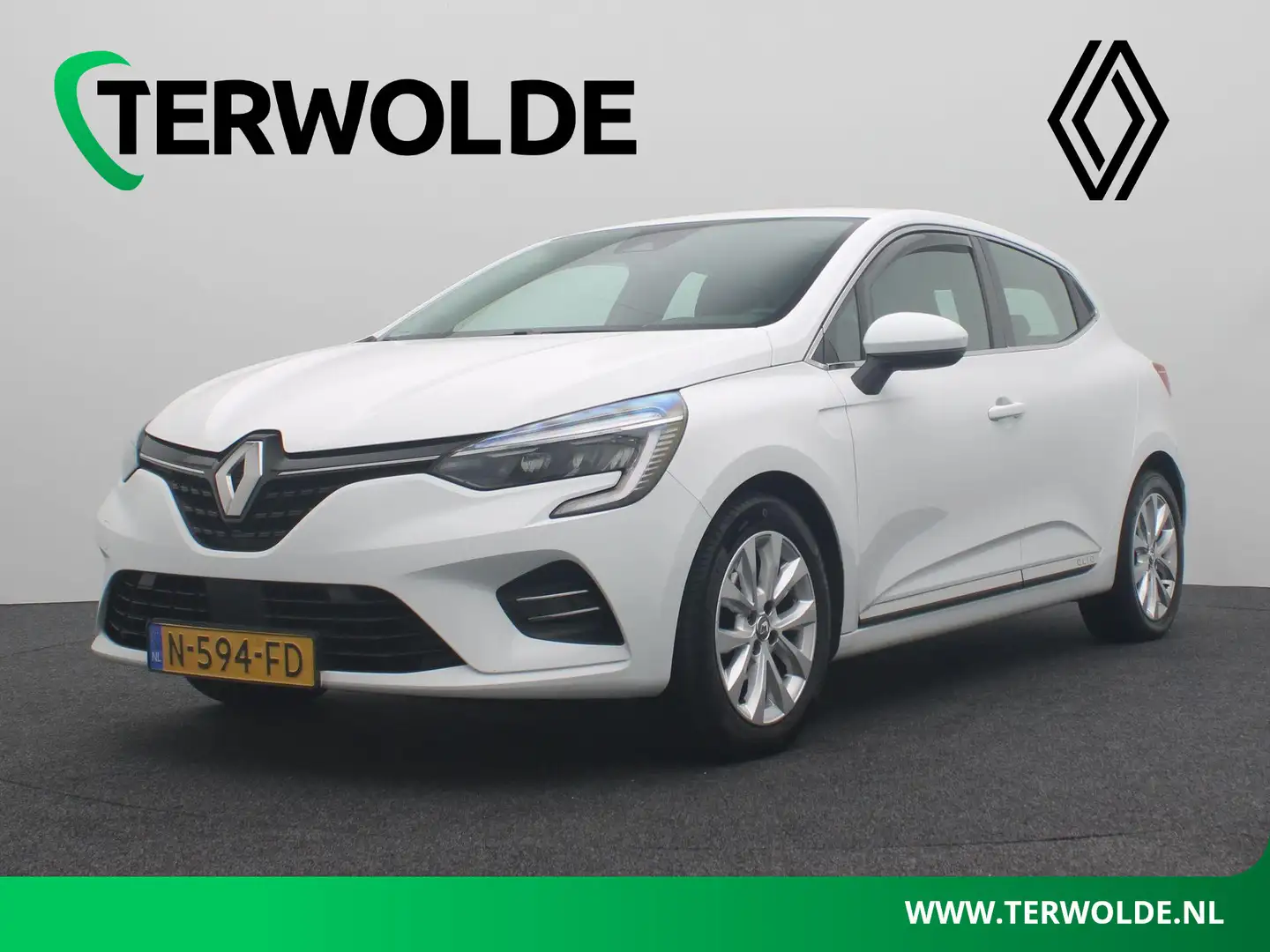 Renault Clio TCe 100 GPF Bi-Fuel Intens | Navigatie | Trekhaak Bianco - 1