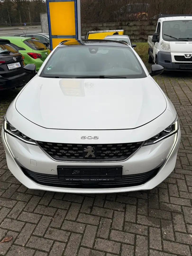 Peugeot 508 Hybrid 225 Active Pack Weiß - 1