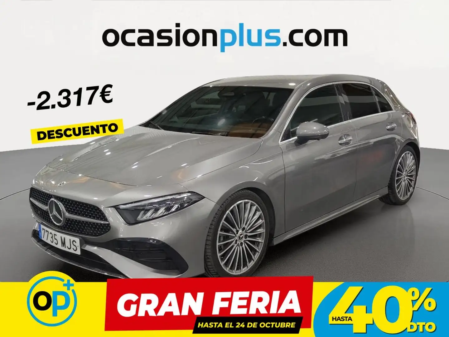 Mercedes-Benz A 200 200d Progressive Line Advanced 8G-DCT Gris - 1