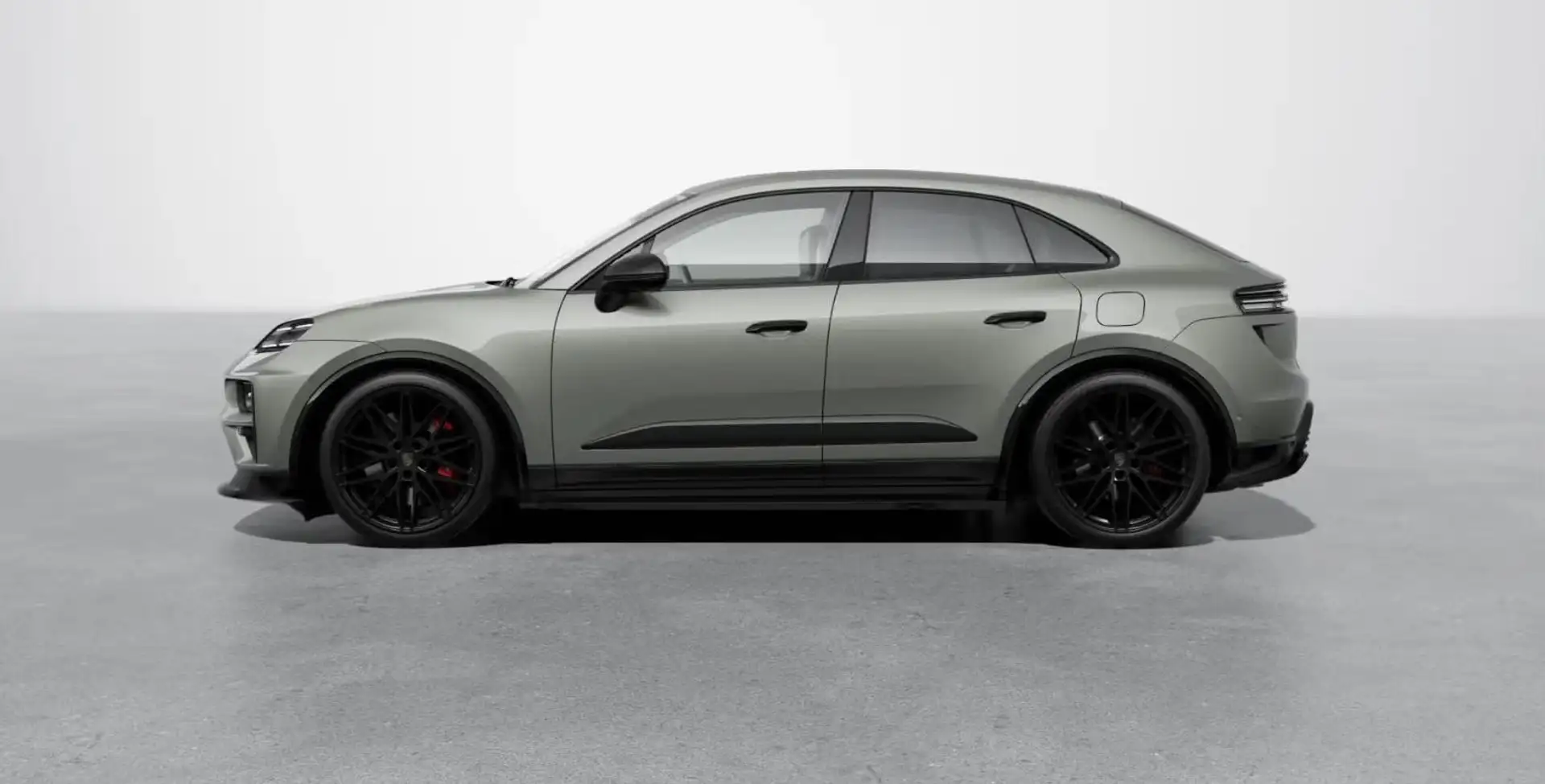 Porsche Macan Turbo Зелений - 2