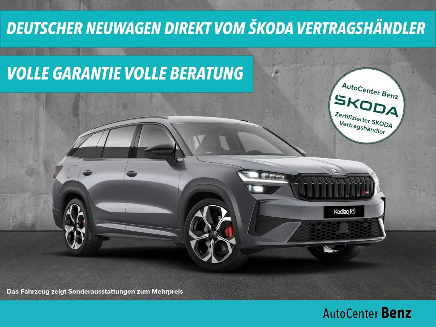 Skoda Kodiaq 2.0 TSI DSG 4x4 RS *CANTON*M-LED*DCC PLUS Klima Gri - 1