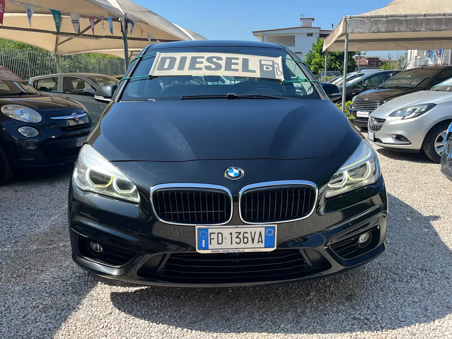 BMW 216 D 115 CV KM CERTIFICATI FULL OPTIONAL NOR ITALIA Nero - 2