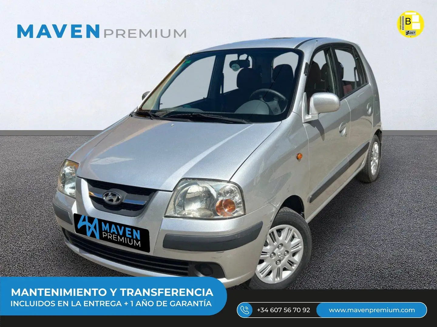 Hyundai Atos Prime 1.1 GLS Aut. Zilver - 1