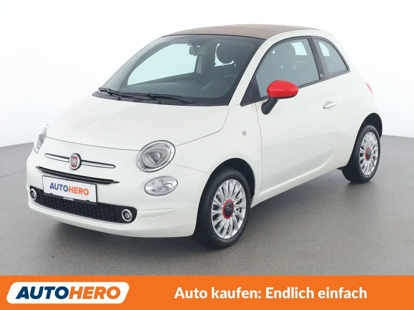 Fiat 500C 1.0 Mild-Hybrid Cult Weiß - 1