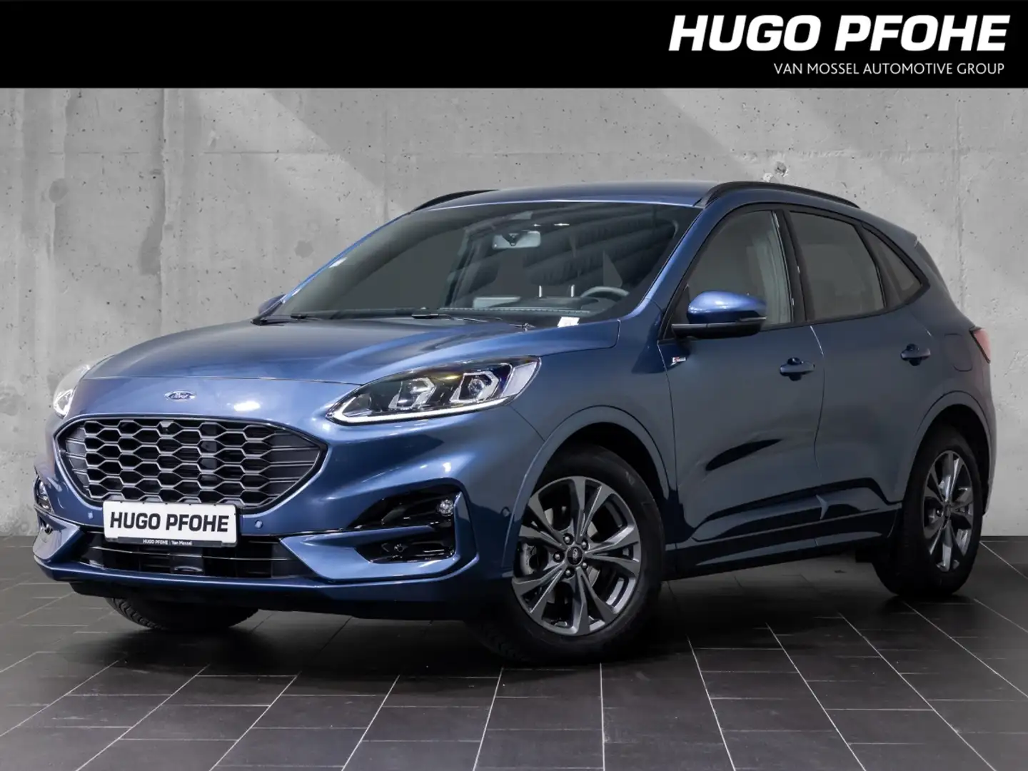 Ford Kuga ST-Line AHK ACC KAM NAVI LED WI-PKT Blau - 1