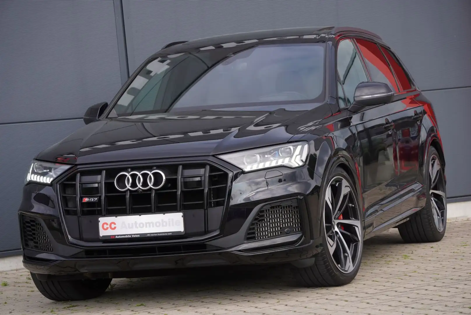 Audi SQ7 4.0 TDI 7 Sitze"S-Sitze"Laser"Pano"HUD"22Zol Schwarz - 2