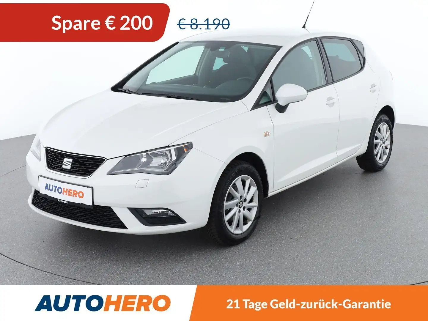 SEAT Ibiza 1.0 Style *TEMPO*KLIMAUTO*BT*SHZ* Blanc - 1