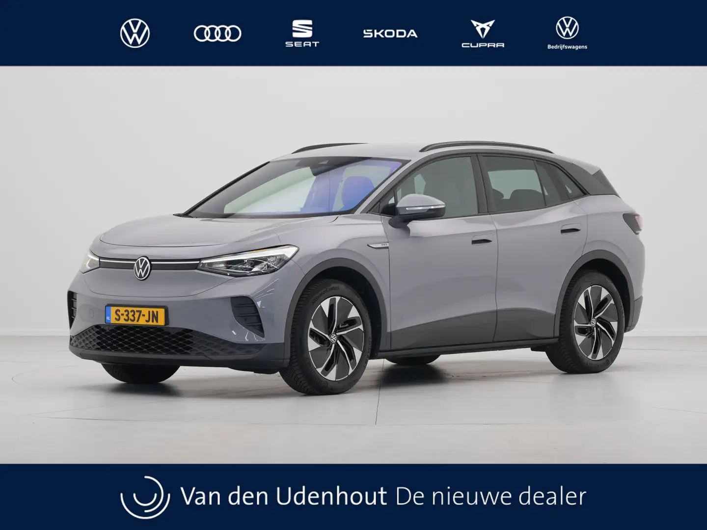 Volkswagen ID.4 Pro 77 kWh Private Lease 600,- pm obv 10.000km/48m Grijs - 1