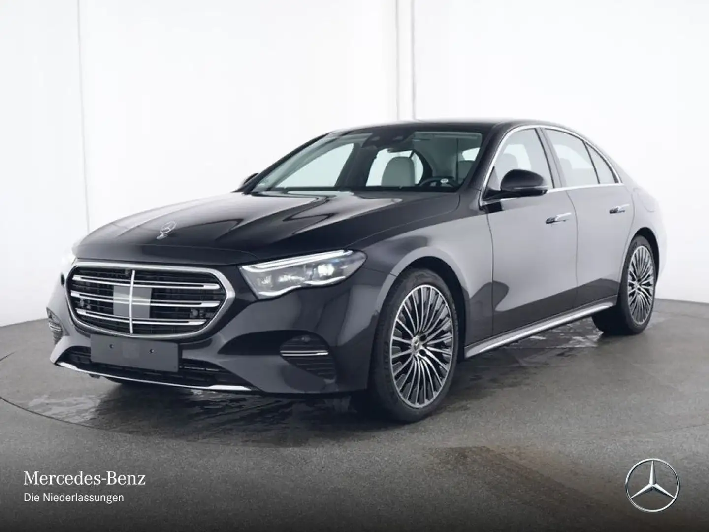 Mercedes-Benz E 400 e 4M Fahrass Burmester Distr. HUD Sitzklima Schwarz - 2