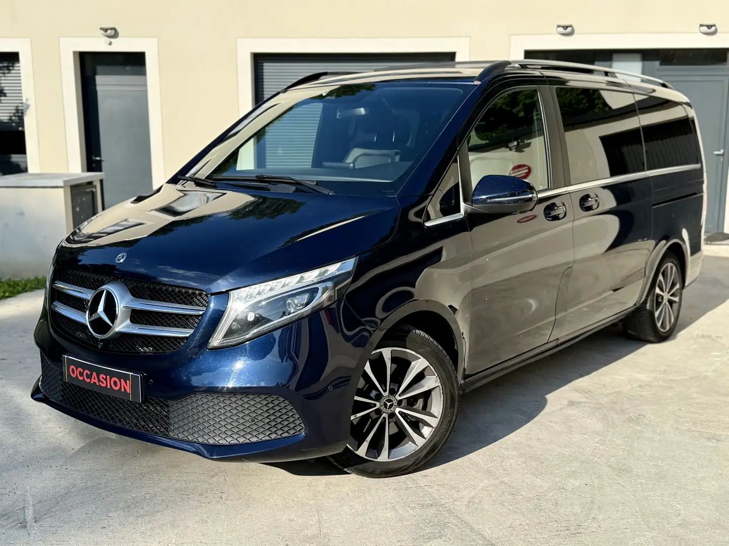 Mercedes-Benz V 300 Classe Long d 9G-TRONIC Exclusive Bleu - 1