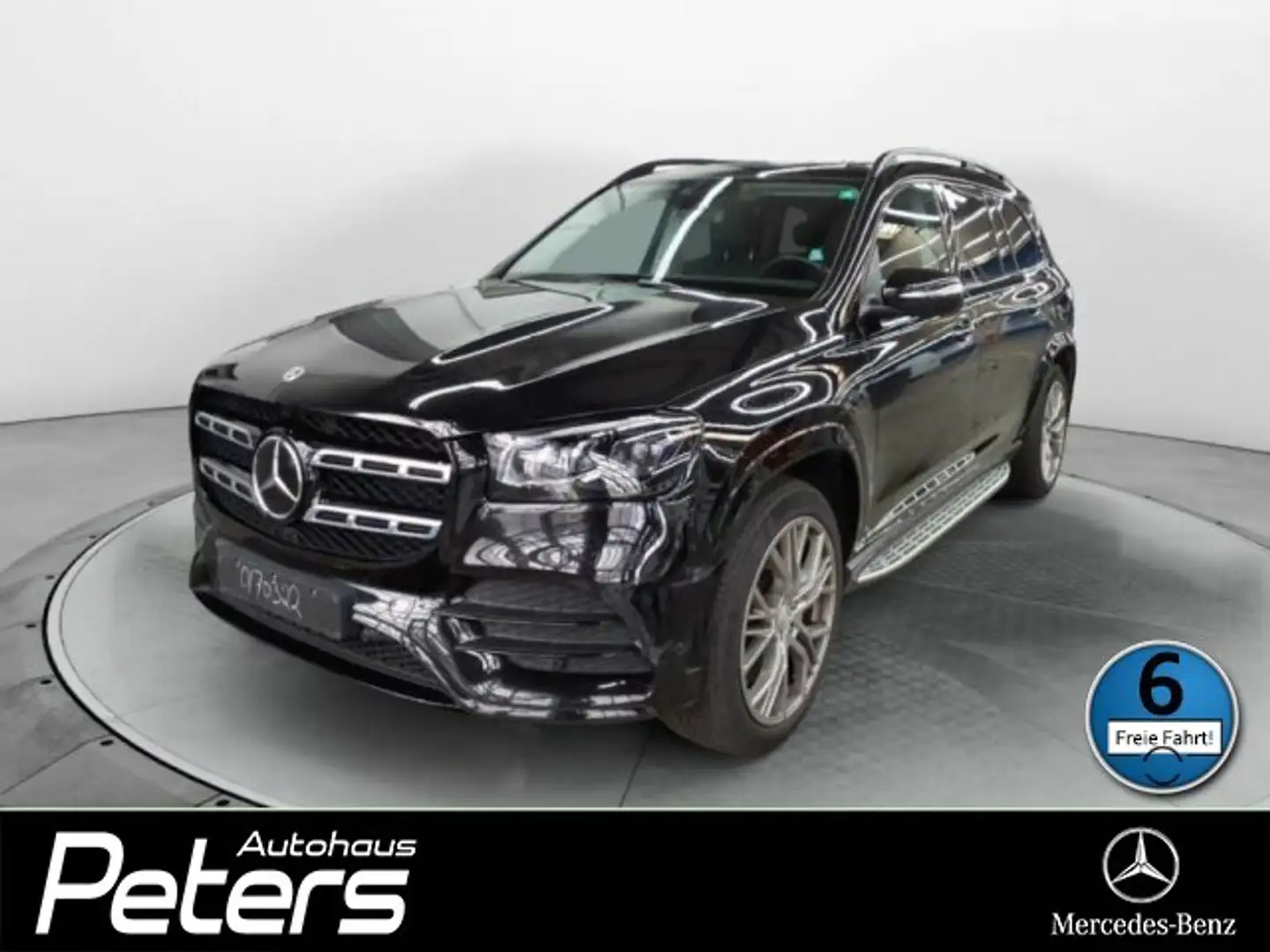 Mercedes-Benz GLS 400 GLS 400d 4M AMG Night AHK/Pano/Head-Up/Burmester Schwarz - 1