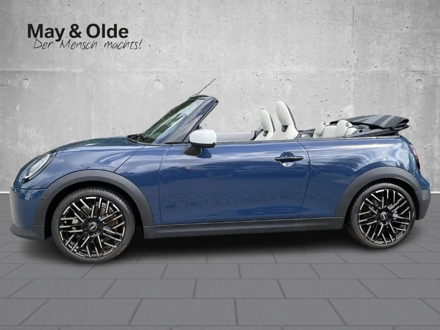 MINI Cooper S Cabrio HUD Navi Memory Sitze HarmanKardon LED Kurvenlicht Blau - 2