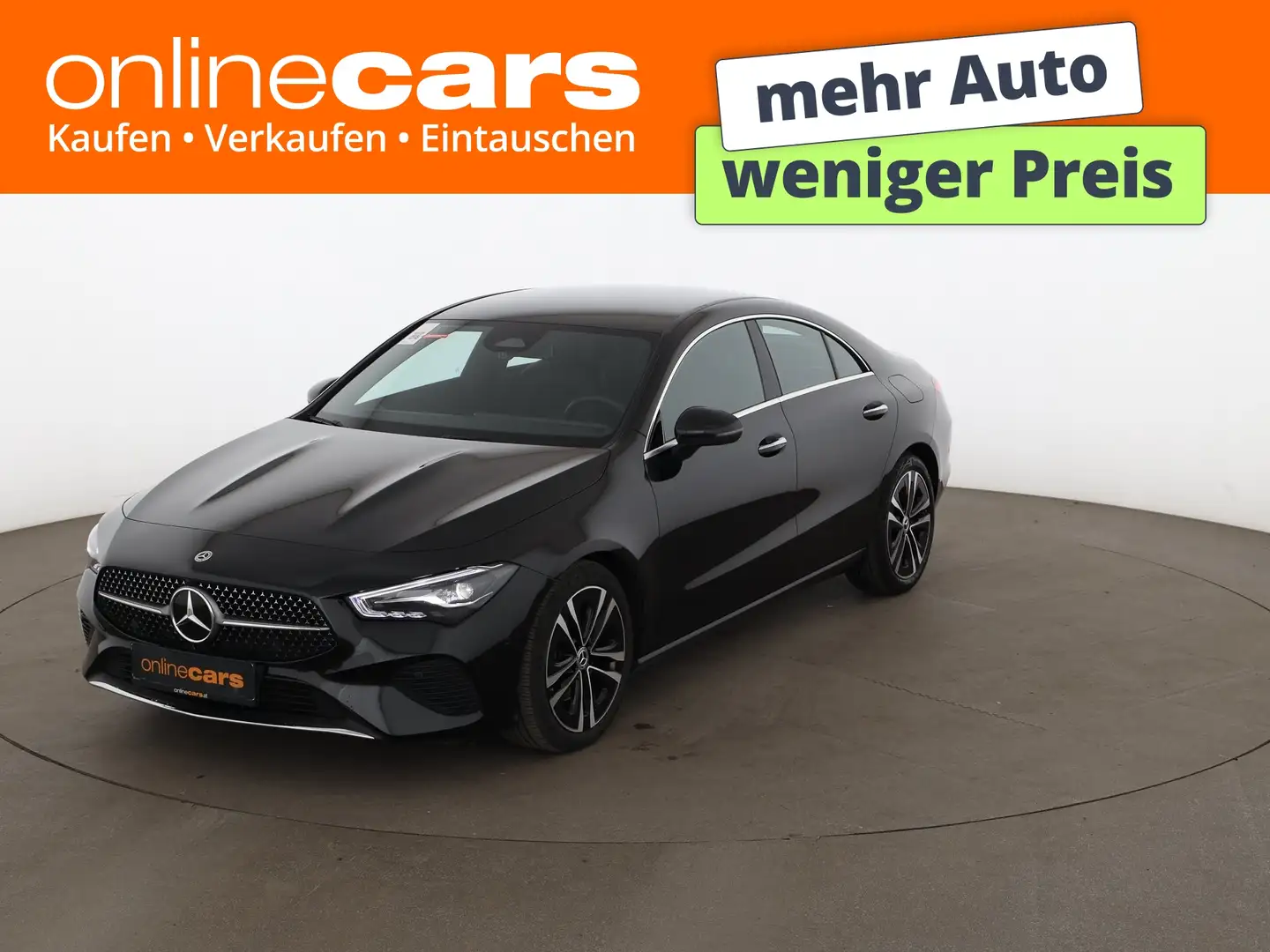Mercedes-Benz CLA 180 d Progressive Aut LED NAVI SITZHZG R-CAM Schwarz - 1