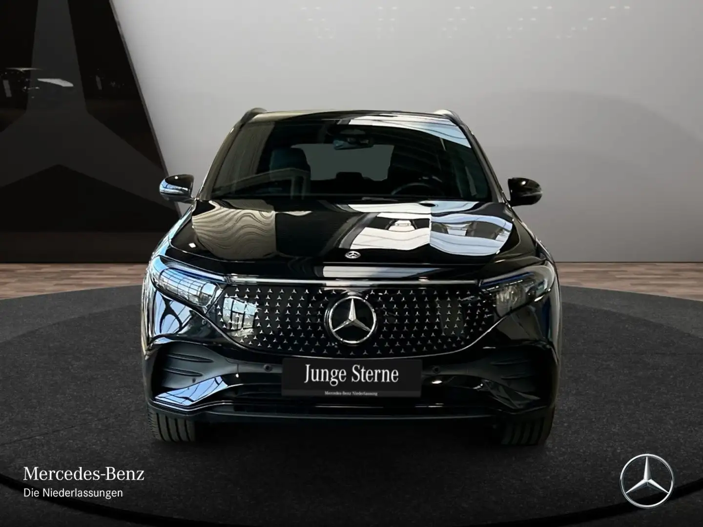 Mercedes-Benz EQA 350 4M AMG+NIGHT+PLUS-PAKET+360+KEYLESS+SPUR Schwarz - 2