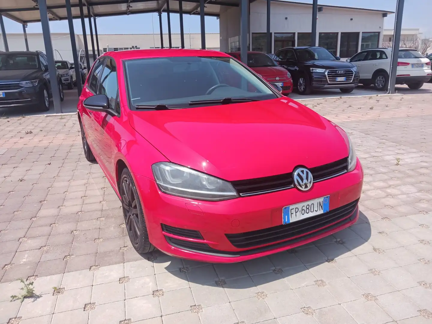 Volkswagen Golf 5p 1.6 tdi Trendline Rosso - 2