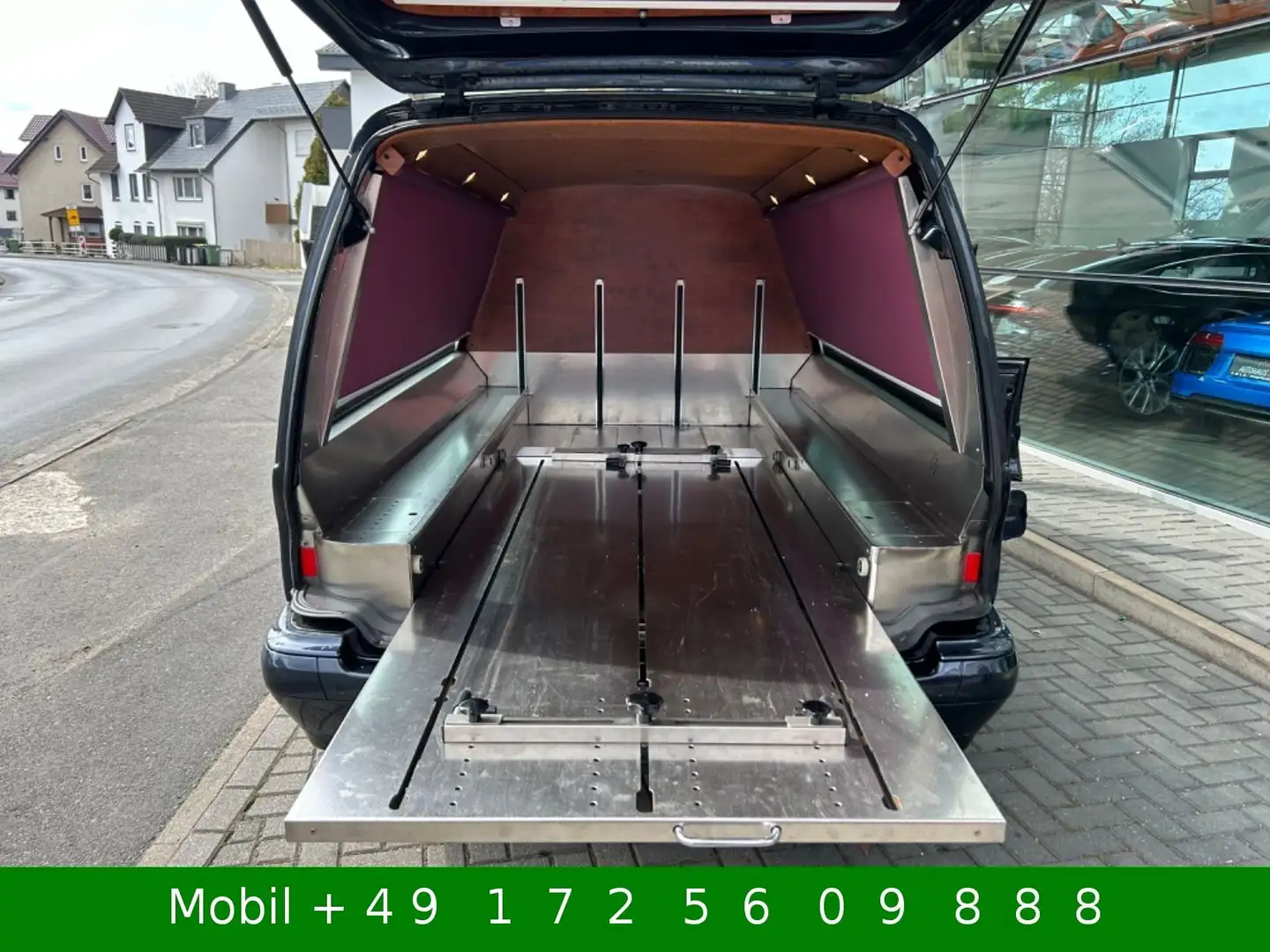 Mercedes-Benz E 220 CDI Bestattungswagen Leichenwagen wie NEU Schwarz - 1