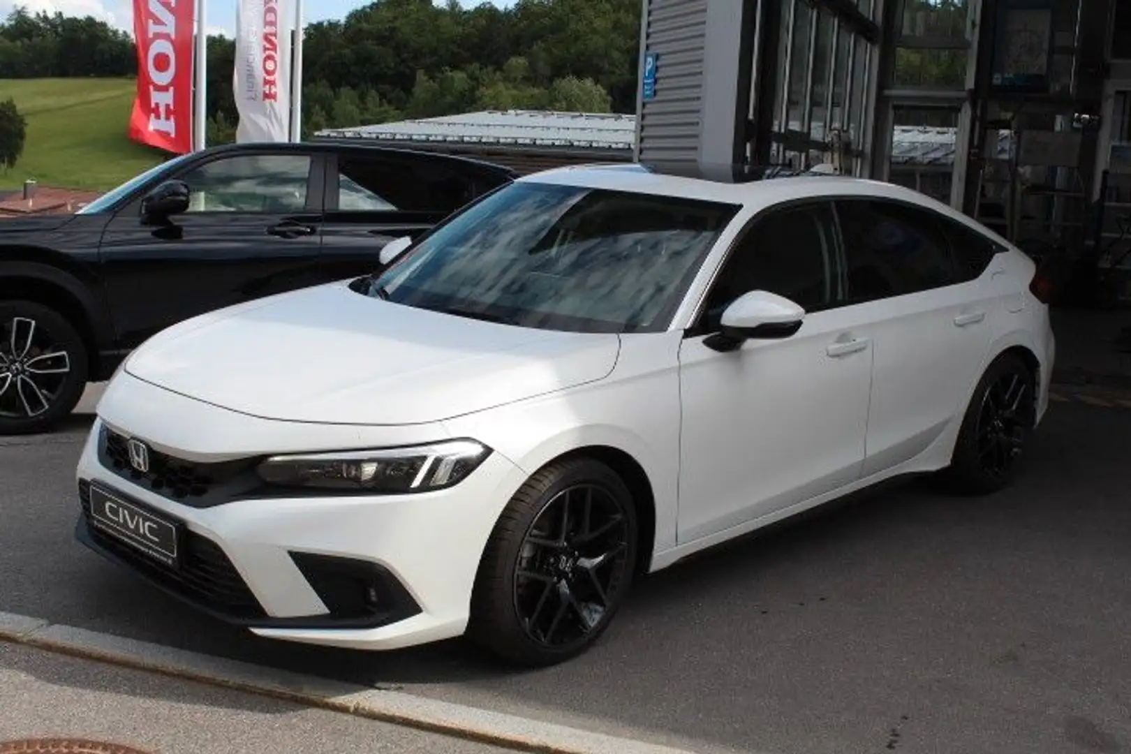 Honda Civic 2.0 Hybrid Advance Weiß - 1