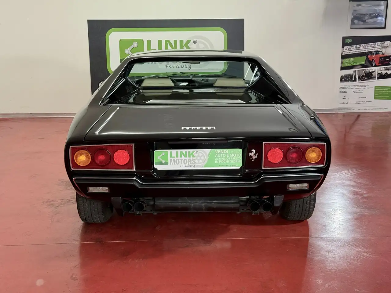 Ferrari Dino GT4 208 GT/4 1980 – Targa Oro ASI – Nero originale – 53.000 km, foto 4