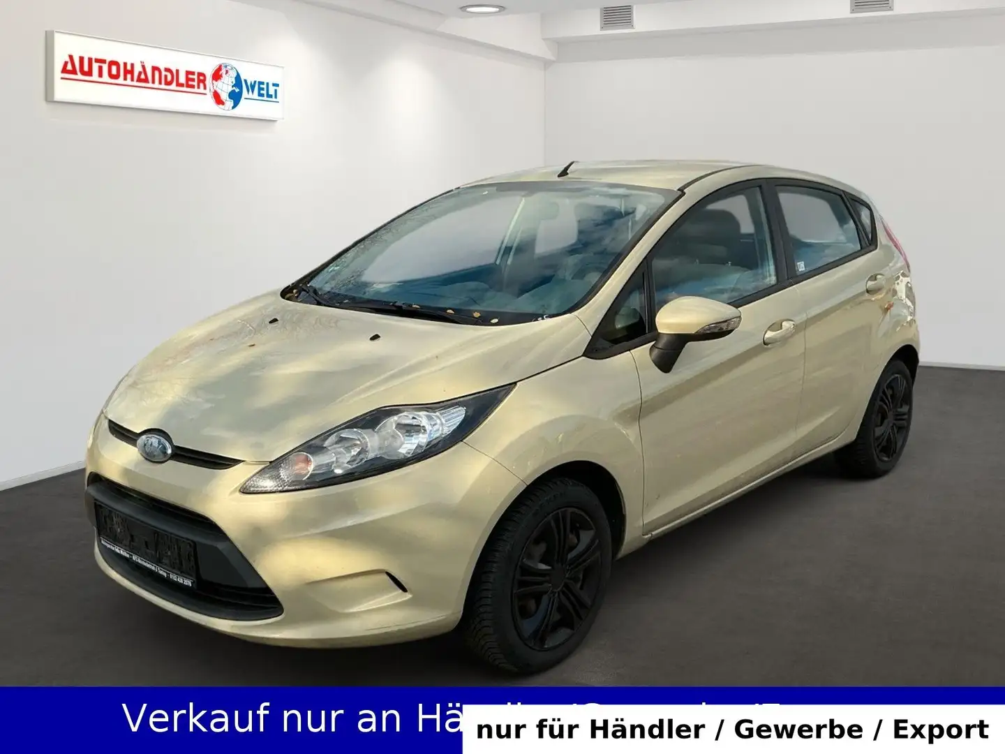 Ford Fiesta 1.4 5-trg. Automatik Beige - 1