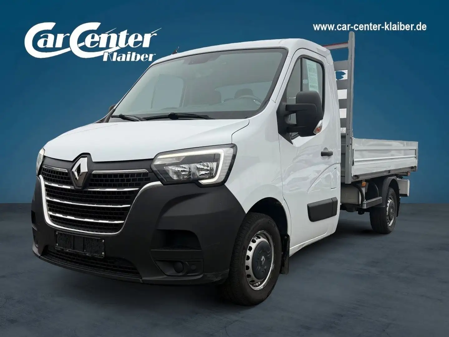 Renault Master III Pritsche L2H1 3,5t+Navi+DAB+Klima+AHK Weiß - 1