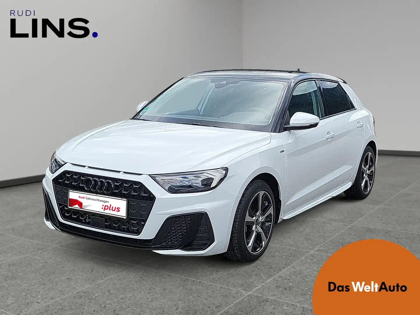 Audi A1 25 TFSI S line Weiß - 1