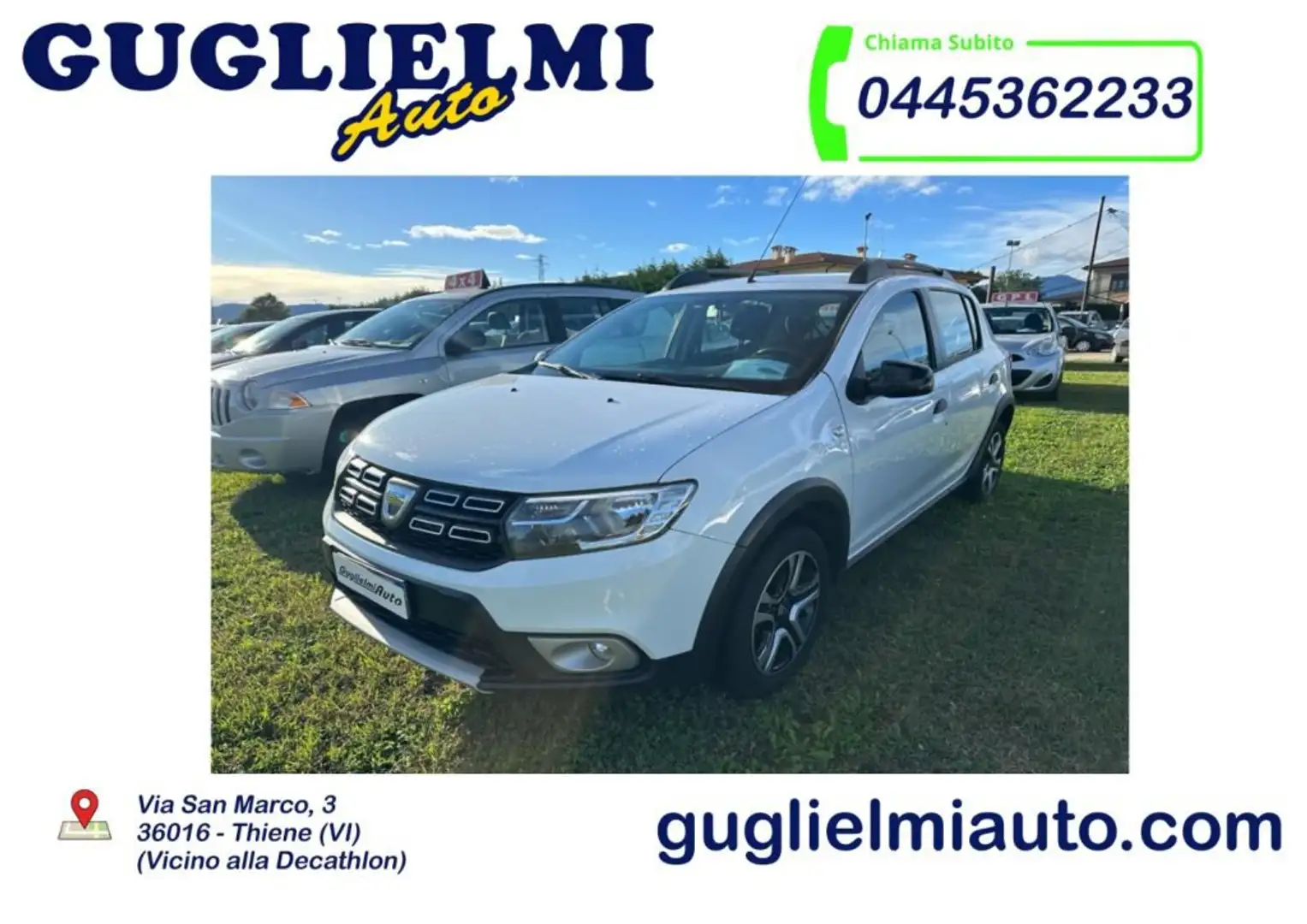 Dacia Sandero Stepway 1.5 dCi 8V 90CV Start&Stop Bianco - 1