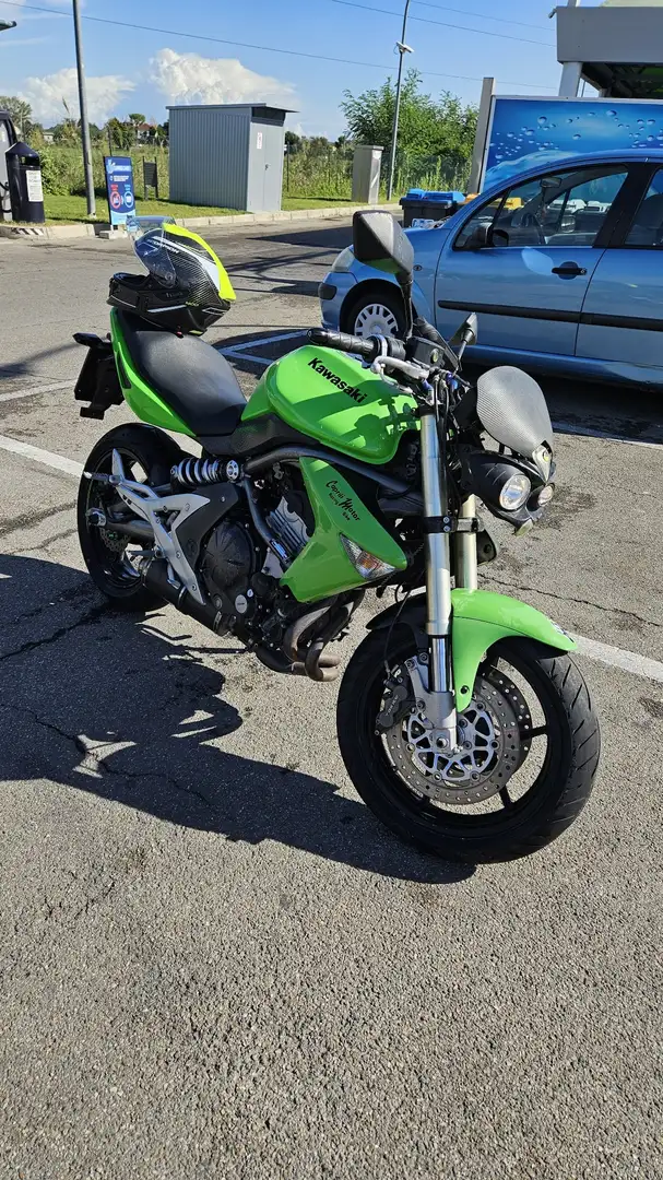 Kawasaki ER - 6 F Verde - 1