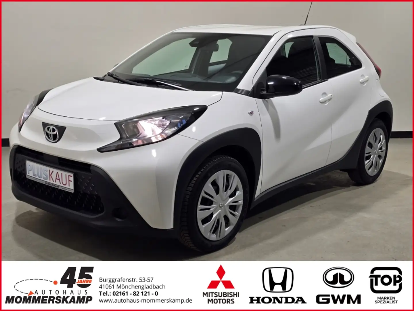 Toyota Aygo X Business Edition+Automatik+Klima+Tempomat+Sitzhzg+ Weiß - 1