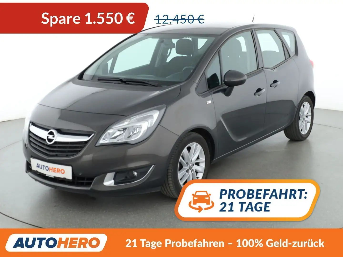 Opel Meriva 1.4 Turbo Active Aut.*TEMPO*PDC*ALU*KLIMA* Schwarz - 1