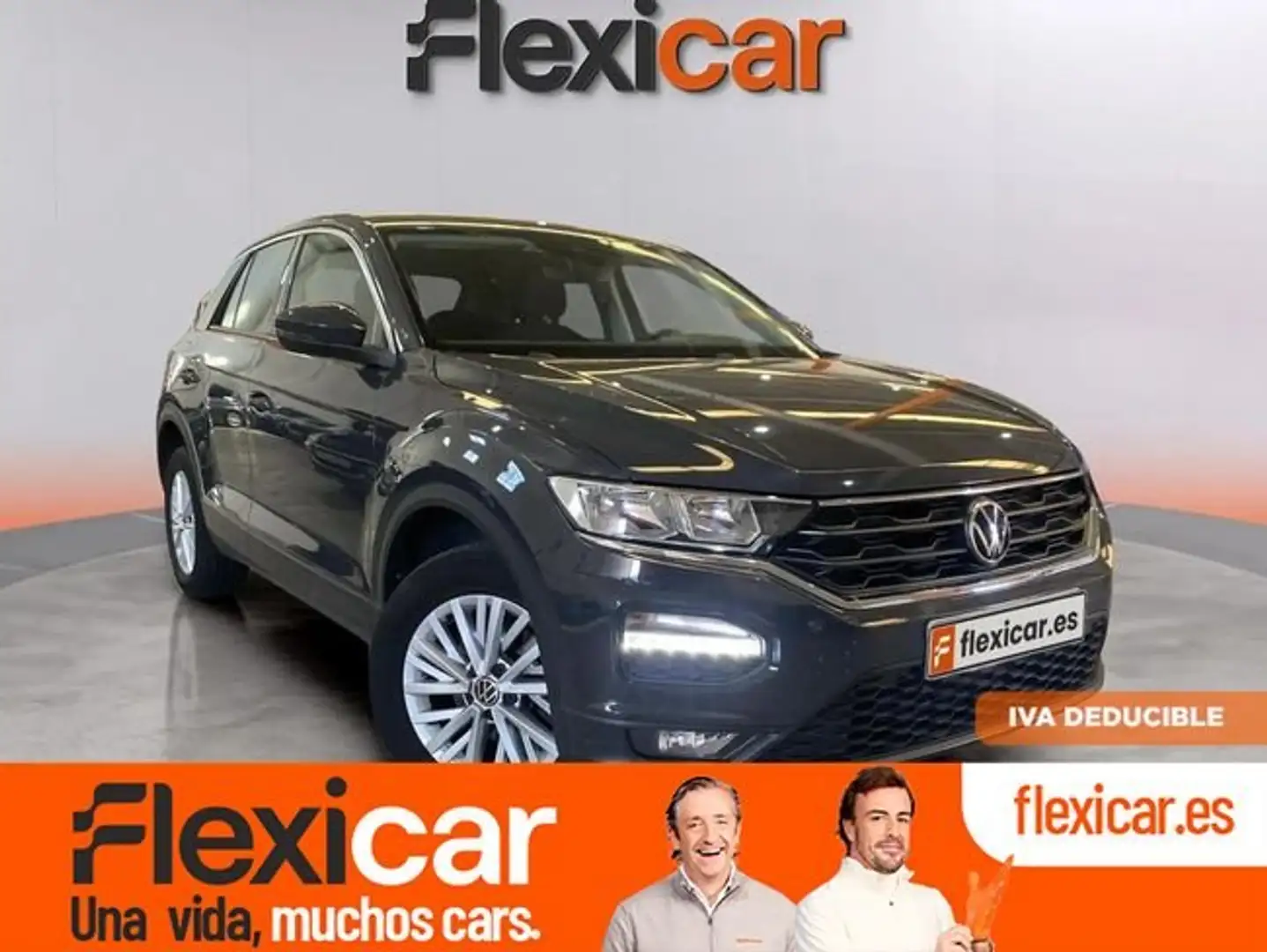 Volkswagen T-Roc 1.0 TSI Edition 81kW Gris - 1