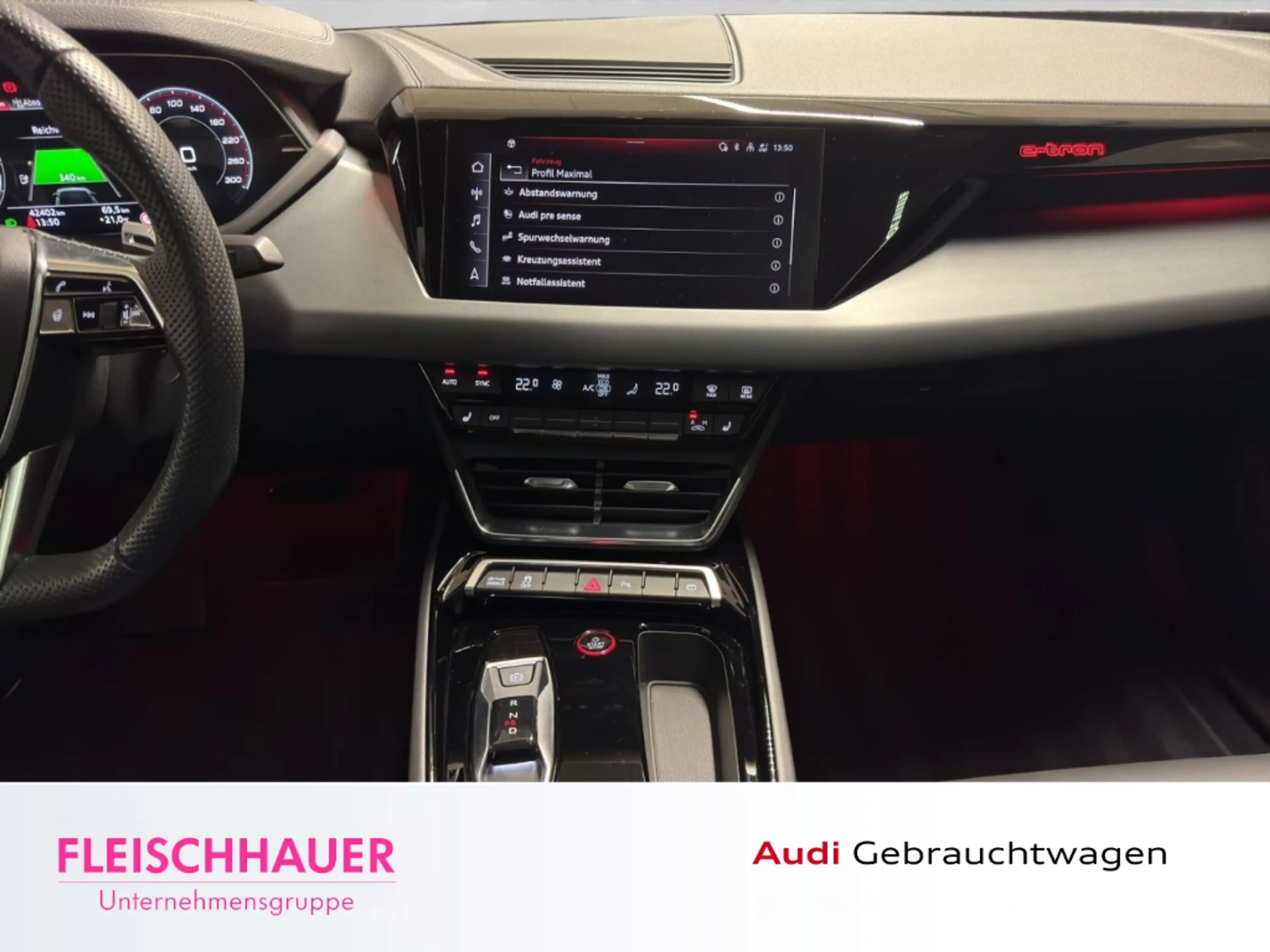 Audi e-tron GT quattro LED+ACC+PANO+NAVI+RFK+B&O+TOUR&STADT-PAKET — photo 14