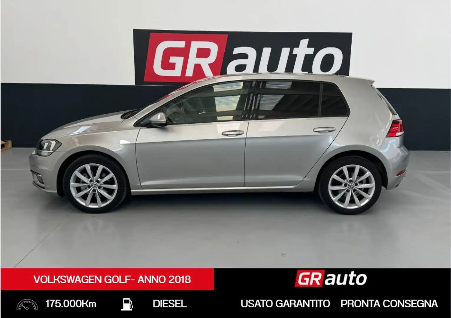 Volkswagen Golf Golf 1.6 TDI 115 CV 5p. Executive BlueMotion Tech Grau - 1