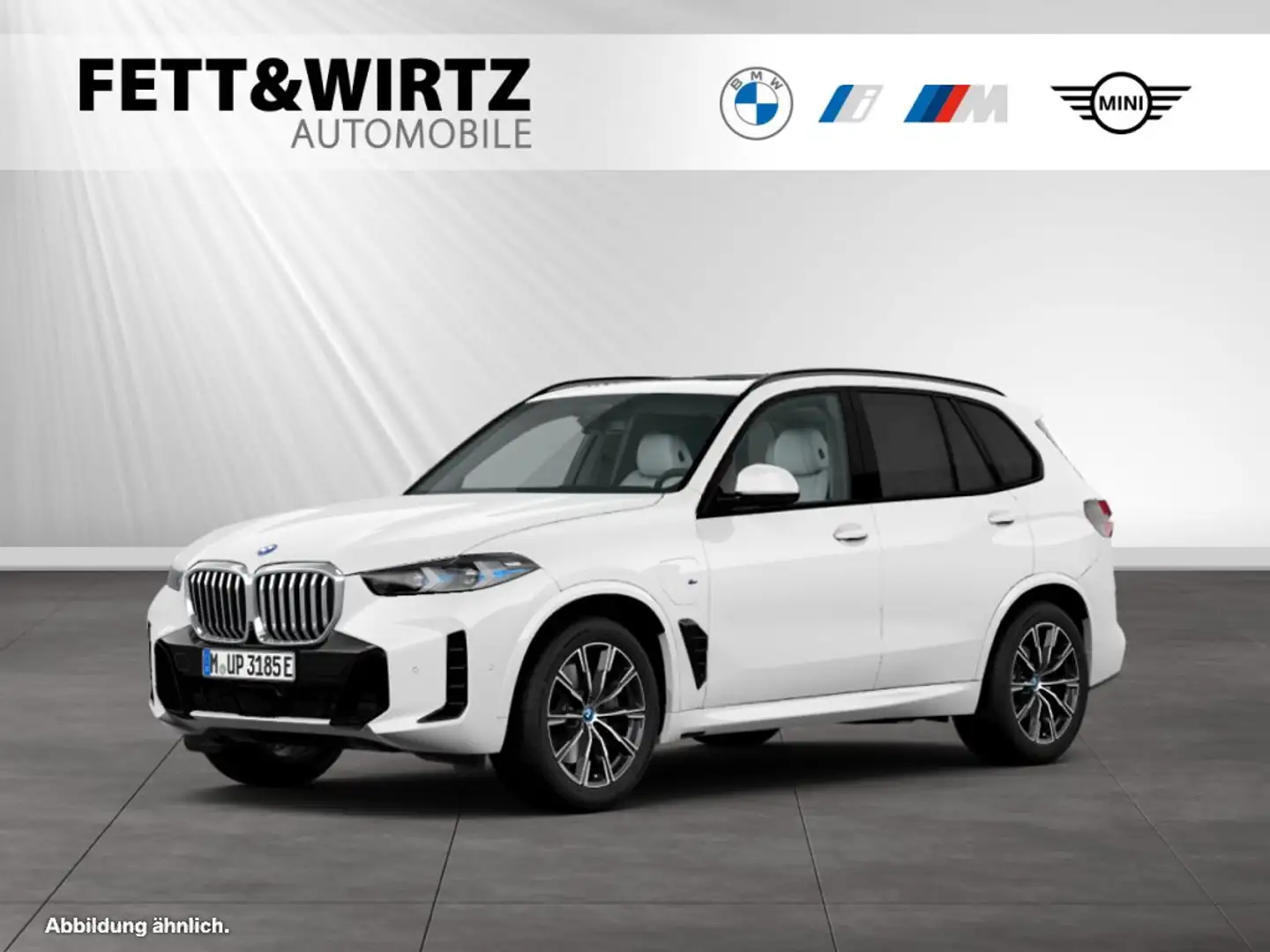 BMW X5 xDrive50e M Sport|AHK|Pano|Autobahnass. Weiß - 1