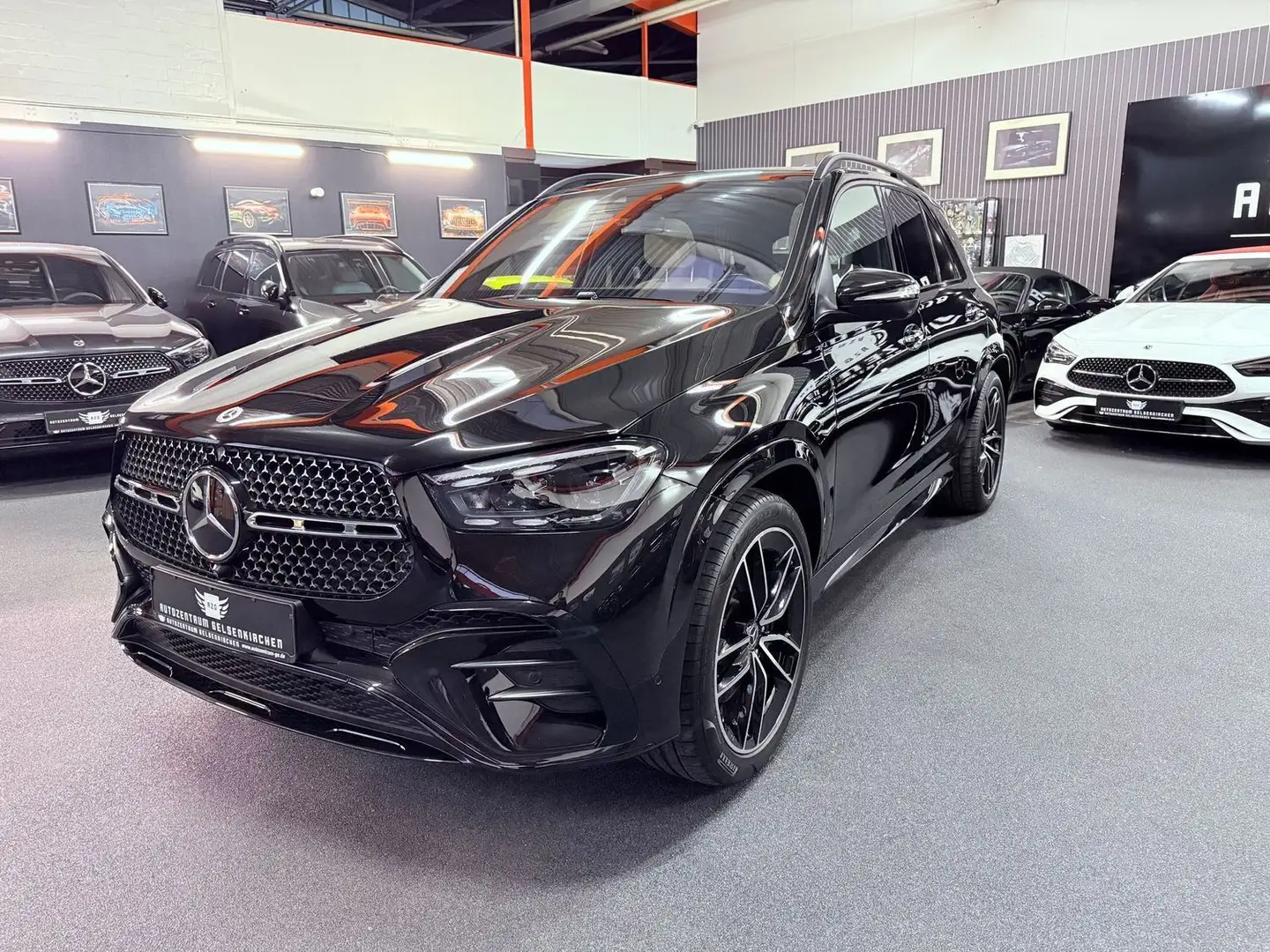 Mercedes-Benz GLE 450 d 4M AMG PREMIUM PANO/DISTR/HUD/360°/AIR Schwarz - 1