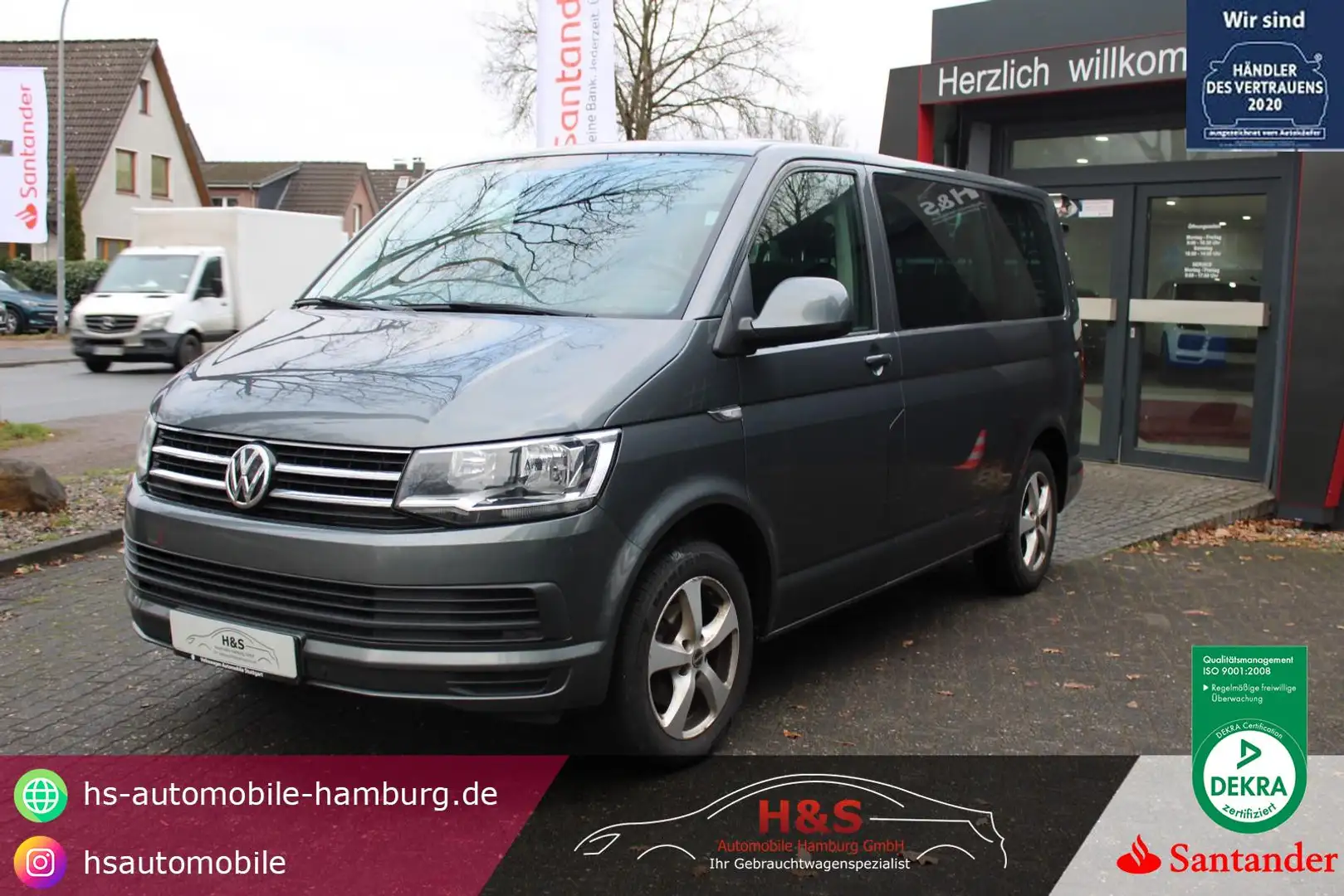 Volkswagen T6 Caravelle TDI BMT Comfort Grau - 1