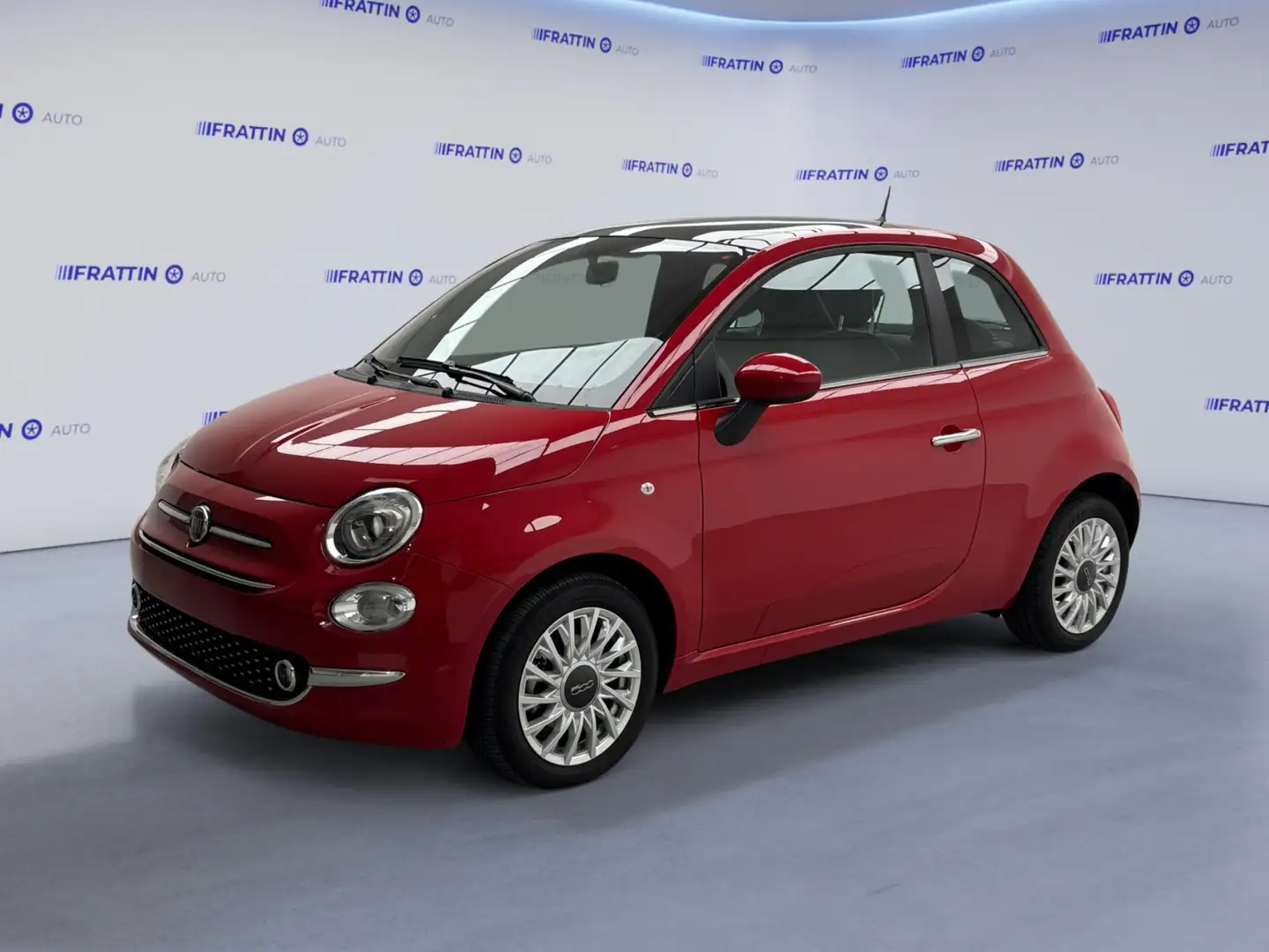 Fiat 500 1.0 Hybrid Dolcevita NEOPATENTATI mild hybrid mhev Rood - 1