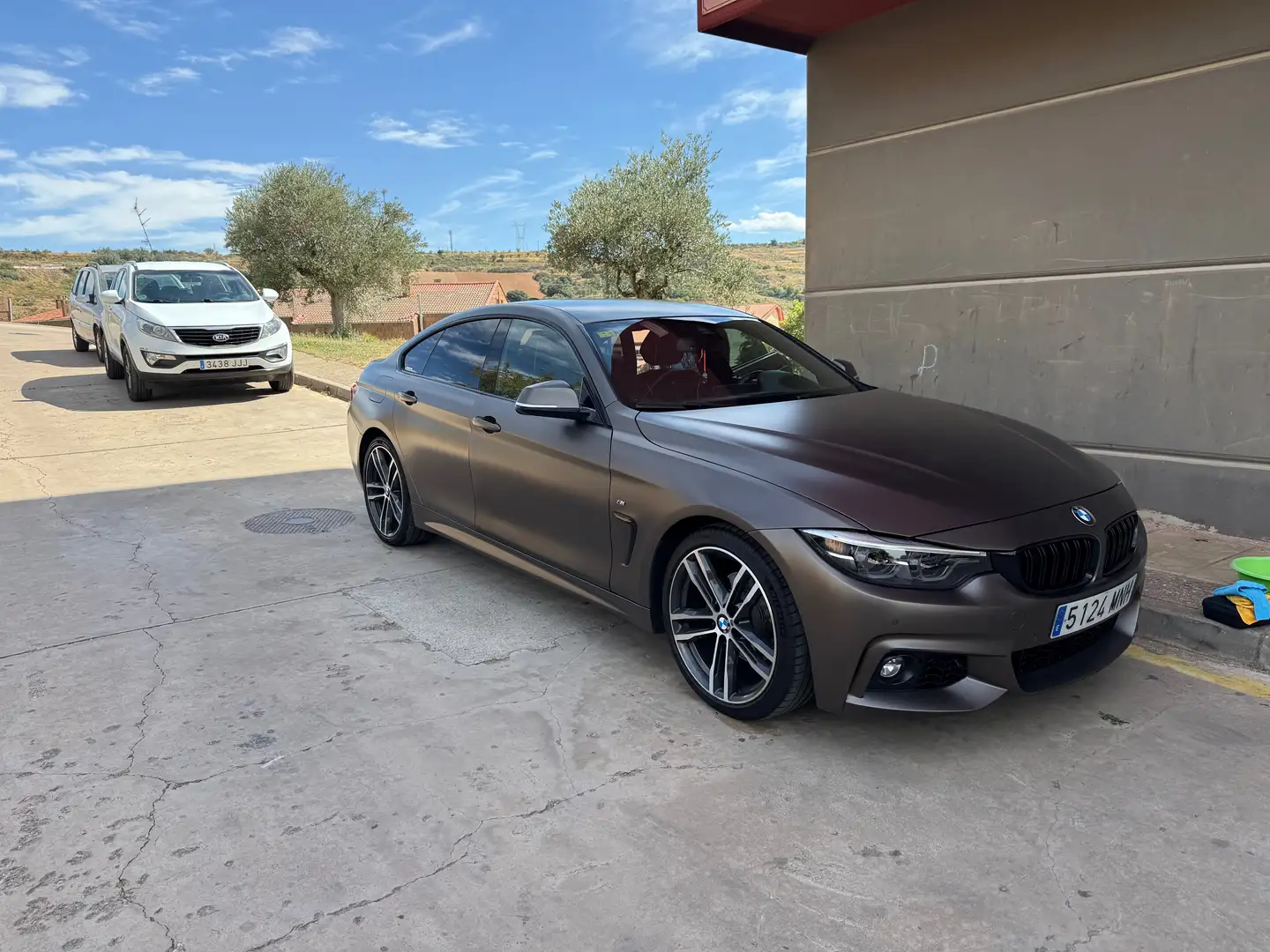 BMW 420 420dA Gran Coupé Brun - 1