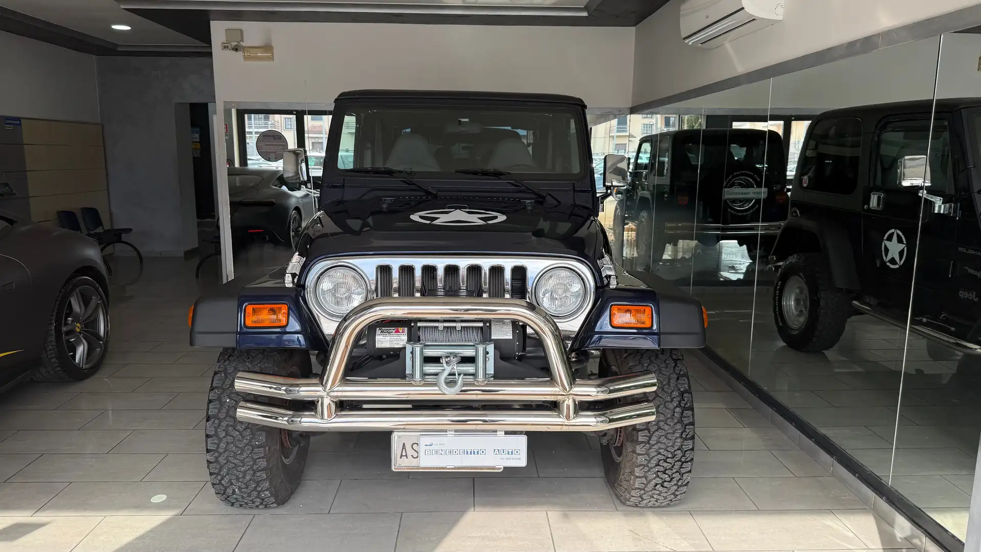 Jeep Wrangler Soft Top 2.5 CONVERTIBLE Blu/Azzurro - 1