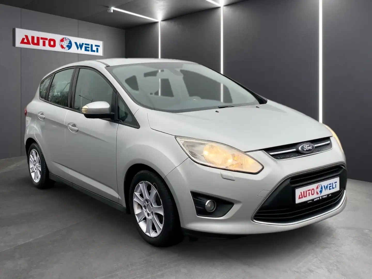 Ford C-Max 1.6 Ti-VCT 2xKlima Parksen. BT FSHz Silber - 2