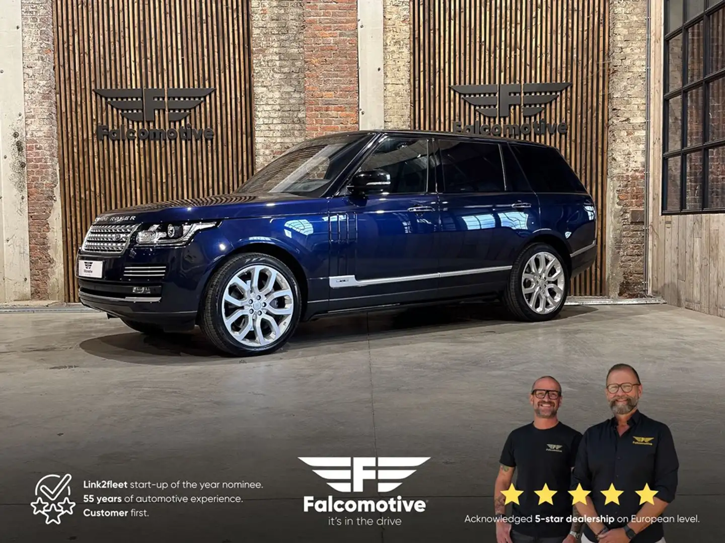 Land Rover Range Rover LWB 5.0i V8 S/C*AUTOBIOGRAPHY*FULL OPTION!* Blauw - 1