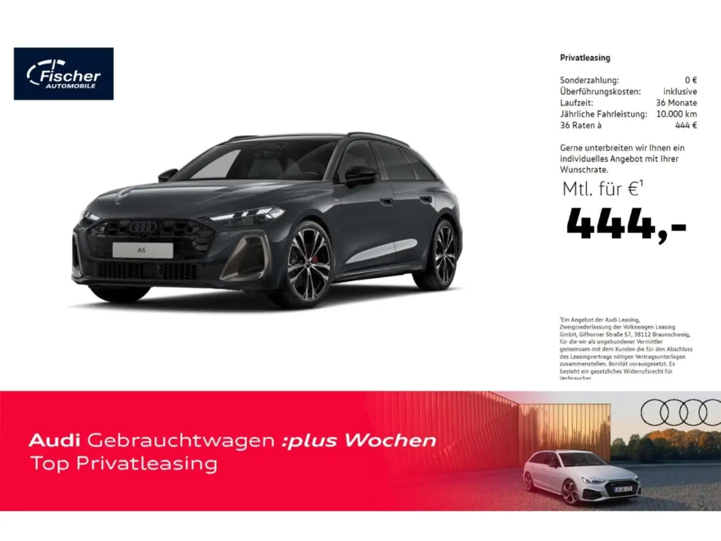 Audi A5 Avant TDI S line edition one AHK/P-Dach/20'' Grau - 1
