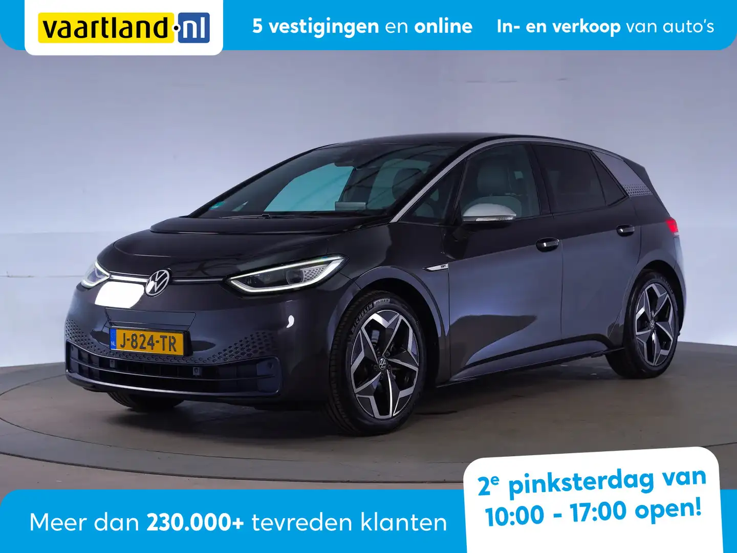 Volkswagen ID.3 First Plus 58 kWh [ LED Navi Standkachel ] Gris - 1