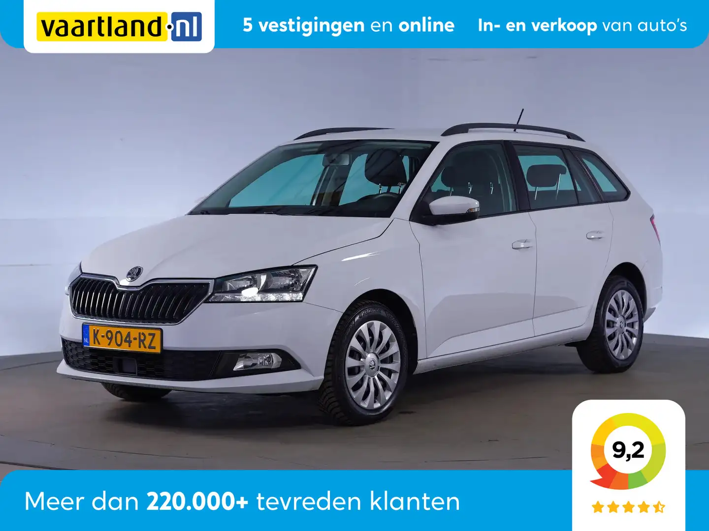 Skoda Fabia COMBI 1.0 TSI Ambition [ Navi Trekhaak Apple Carpl Wit - 1