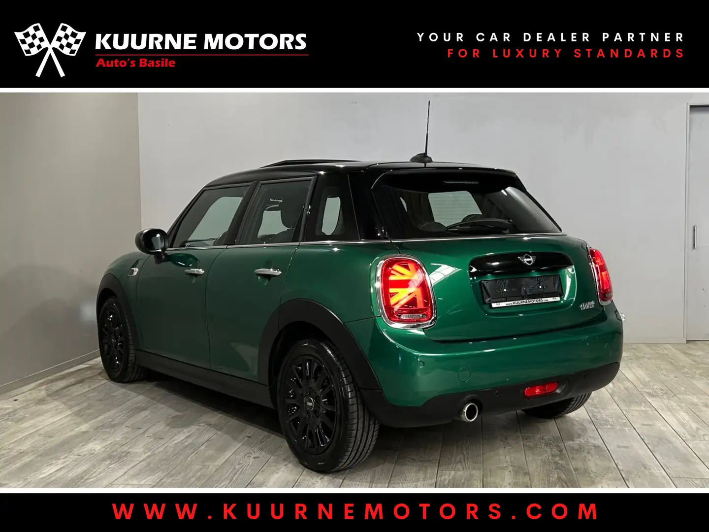MINI Cooper 1.5i 5d. Alu16"/Pano/Gps/Airco/Pdc *1j garantie* Vert - 2