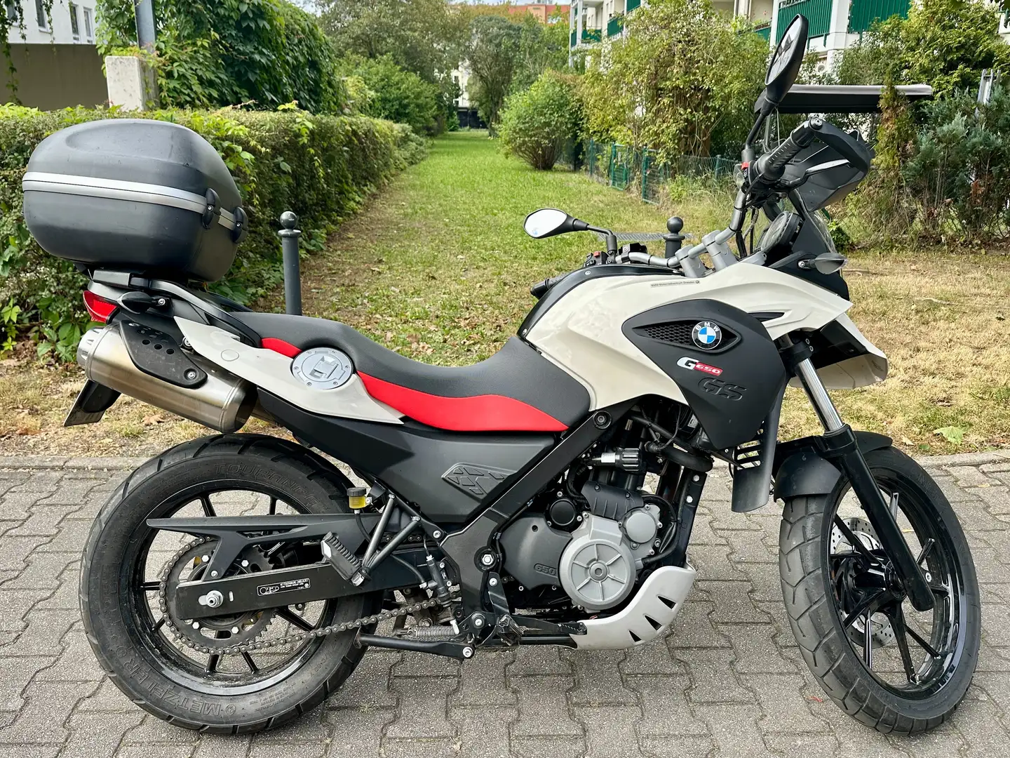 BMW G 650 GS Biały - 1