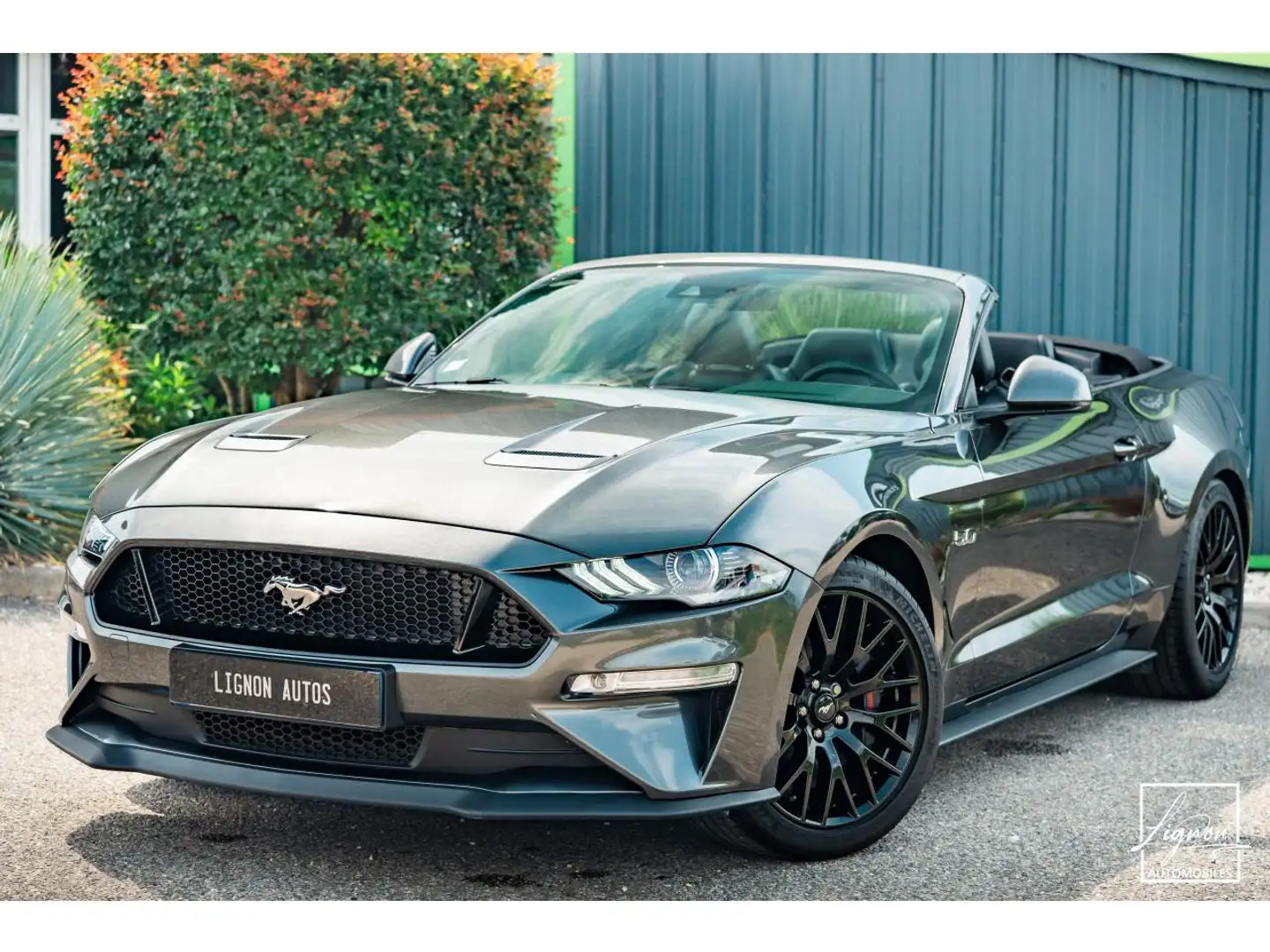 Ford Mustang Cabriolet Gt 5.0l V8 450 Bva10 Premium Gris - 1