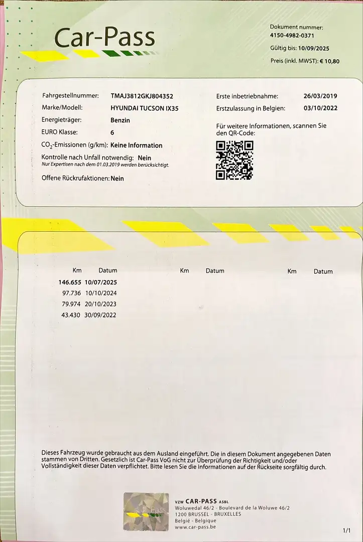 Hyundai TUCSON Style 2WD Groen - 2