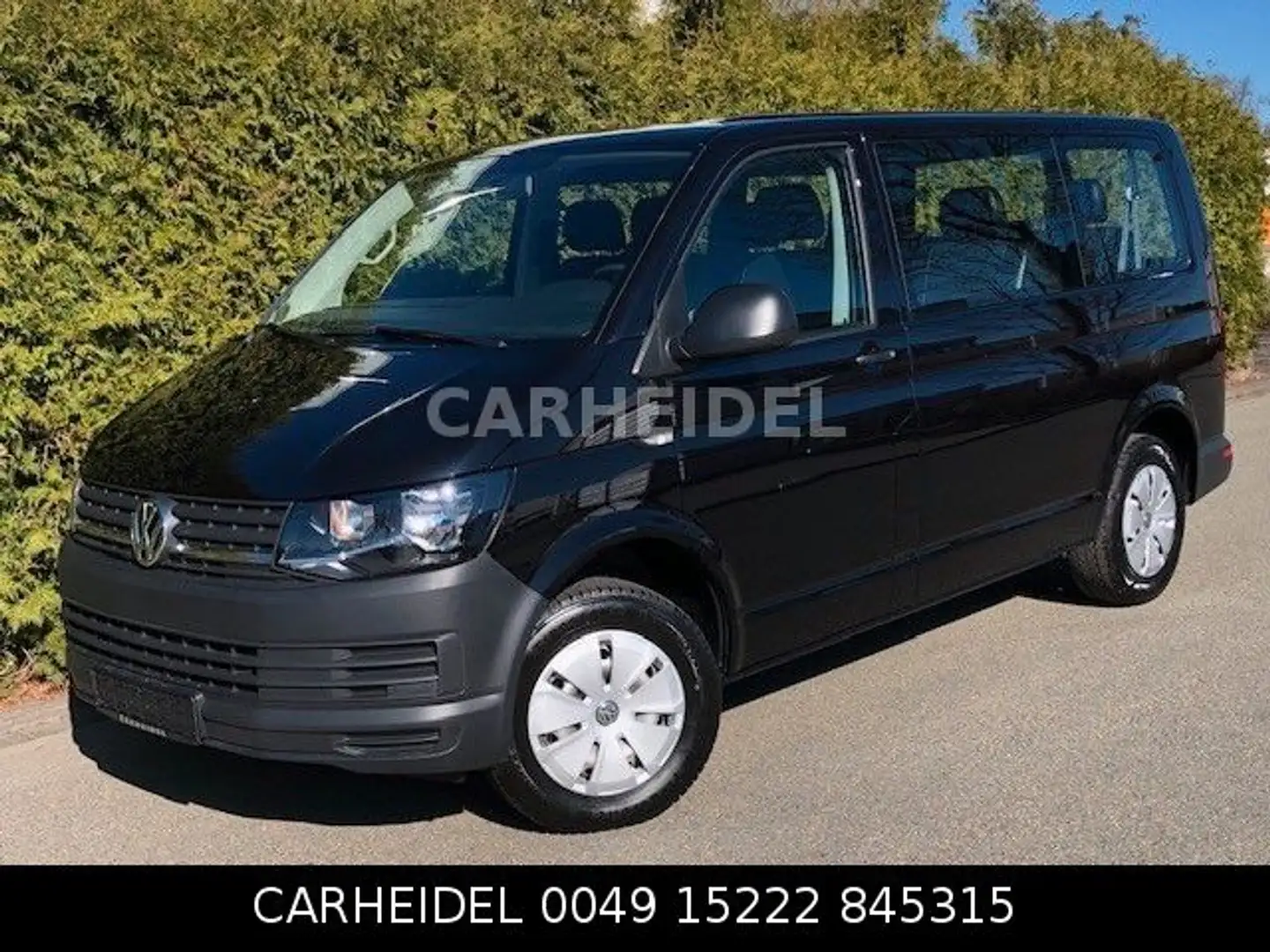 Volkswagen T6 Kombi T6 2.0TDI 9SITZE 2x KLIMA LEDER TRITTSTUFE Fekete - 1