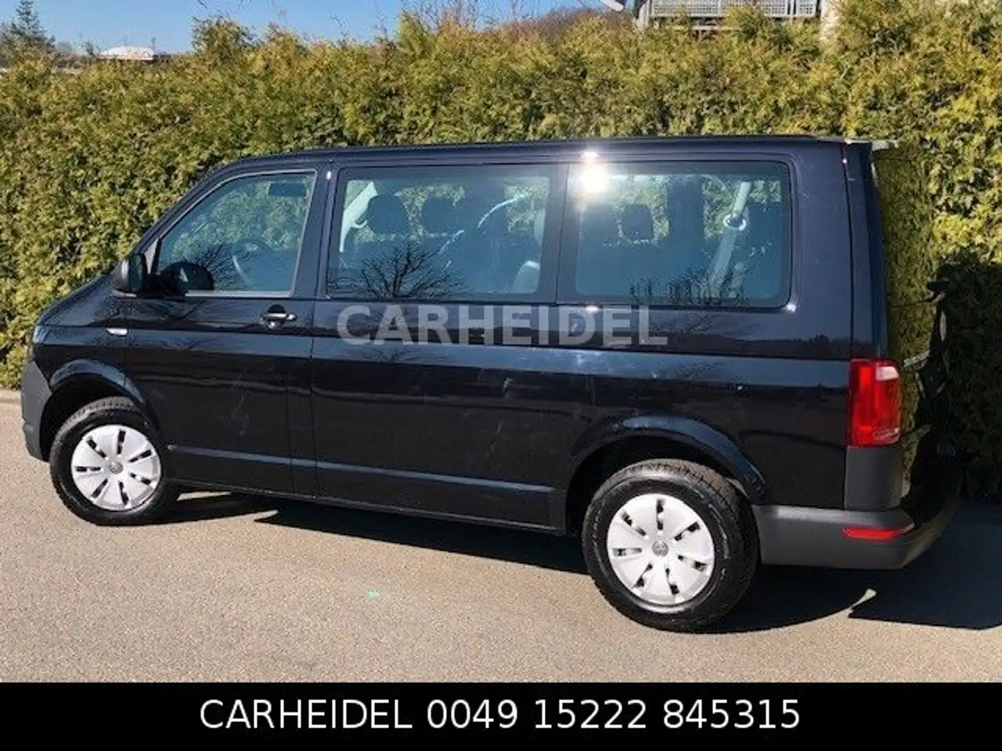 Volkswagen T6 Kombi T6 2.0TDI 9SITZE 2x KLIMA LEDER TRITTSTUFE Fekete - 2